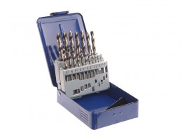 Faithfull HSS Drill Set M2 1 - 10mm + Metal Case £46.99